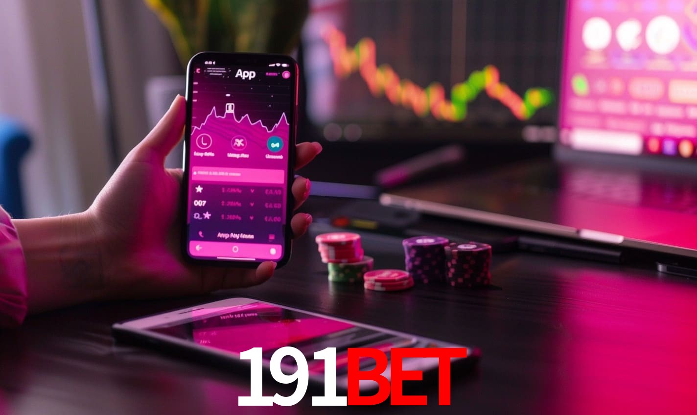 Recursos Exclusivos do App 191BET - Modo Offline, Login Biométrico